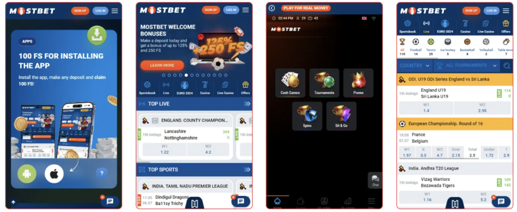 Mostbet Interface App